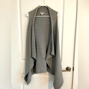 Loft sleeveless long sweater vest